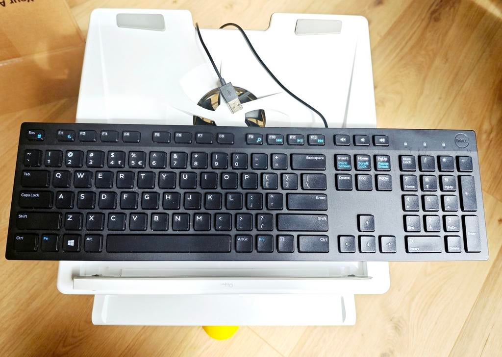 keyboard, Ophalen, Gebruikt, Dell, Qwerty