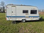 Hobby Exclusive 440 dwarsbed 2001 met voortent en luifel, Rondzit, Hobby, Dwarsbed, Particulier