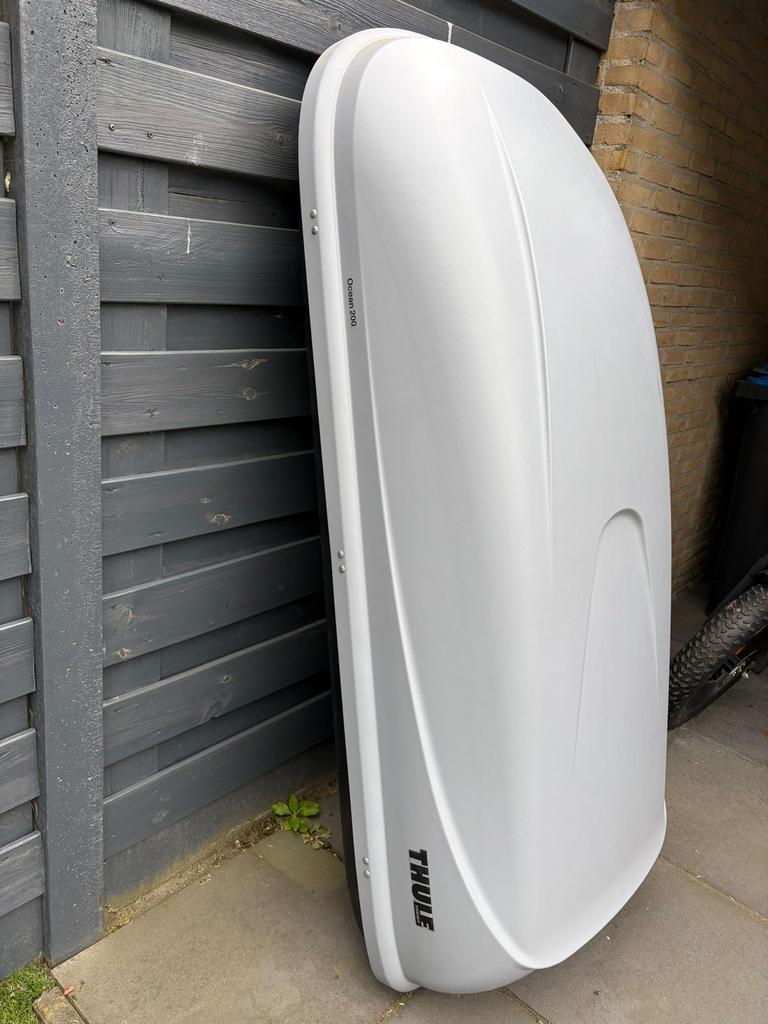 Thule ocean 200 dakkoffer 410 liter, Auto diversen, Dakkoffers, Ophalen, Zo goed als nieuw