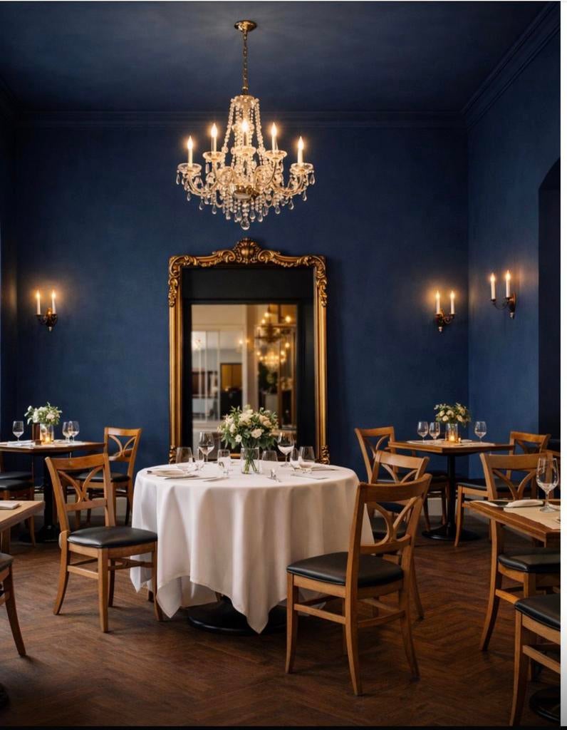 Eiken bistro/ kerk stoeltjes., Gebruikt, Bruin, Leer, Ophalen of Verzenden