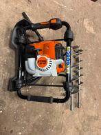 STIHL BT 131 + 2 boren en adapter ( mixer ) - 2x gebruikt, Ophalen of Verzenden, Nieuw, Grondboor