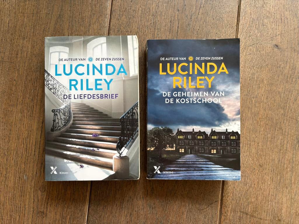 Lucina Riley -liefdesbrief en geheimen van de kostschool, Ophalen of Verzenden, Zo goed als nieuw, Nederland