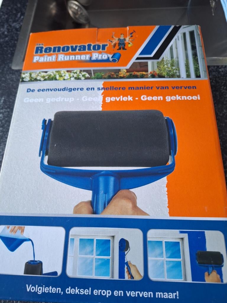 te koop nieuwe verf roller in doos, Ophalen of Verzenden, Nieuw, Verfroller