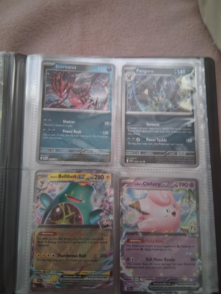 Pokémon kaarten: Eternatus, Pangoro, Bellibolt, Clefairy, Ophalen of Verzenden
