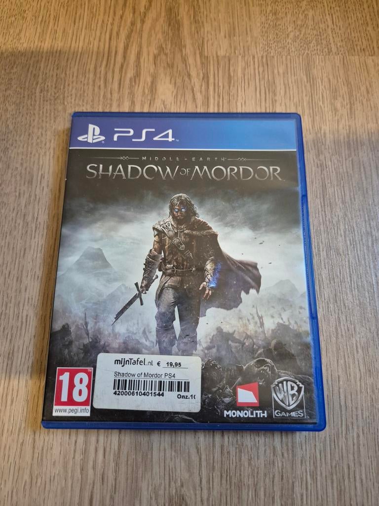 PS4 spel shadow of mordor, Spelcomputers en Games, Ophalen of Verzenden