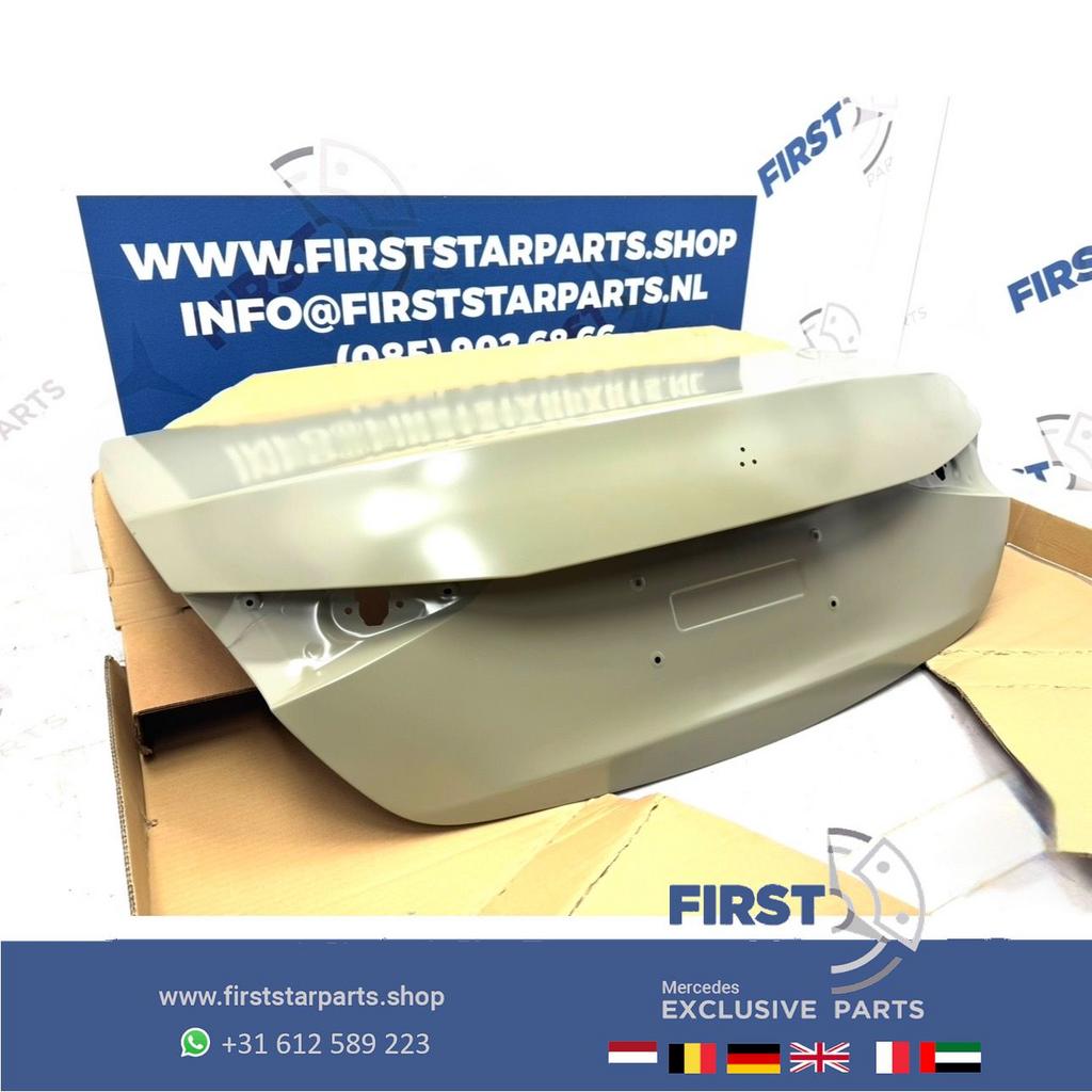 W206 C KLASSE ACHTERKLEP A2067500400 KOFFERKLEP C43 C63 C63s, Auto-onderdelen, Gebruikt, Ophalen of Verzenden, Achter, -