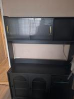 Buffetkast Zwart - Nieuwstaat (120x167x35cm), Huis en Inrichting, Kasten | Buffetkasten, Ophalen, 25 tot 50 cm, 100 tot 150 cm