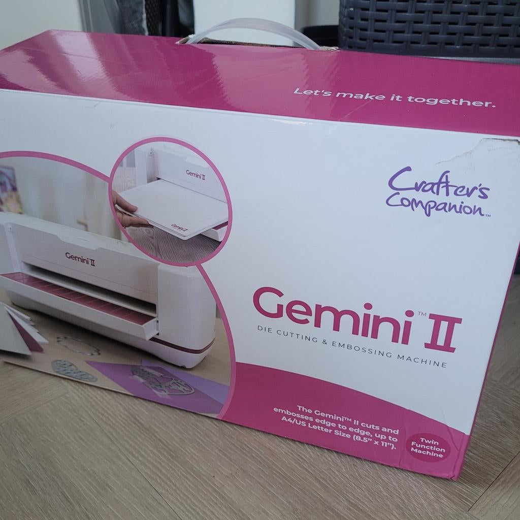 Crafter's Companion Gemini II Die Cutting & Embossing, Overige thema's, Ophalen of Verzenden, Kunststof, Machine
