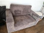 Loveseat ribstof bank: weinig gebruik!, Ophalen, Tweepersoons, 75 tot 100 cm, Zo goed als nieuw