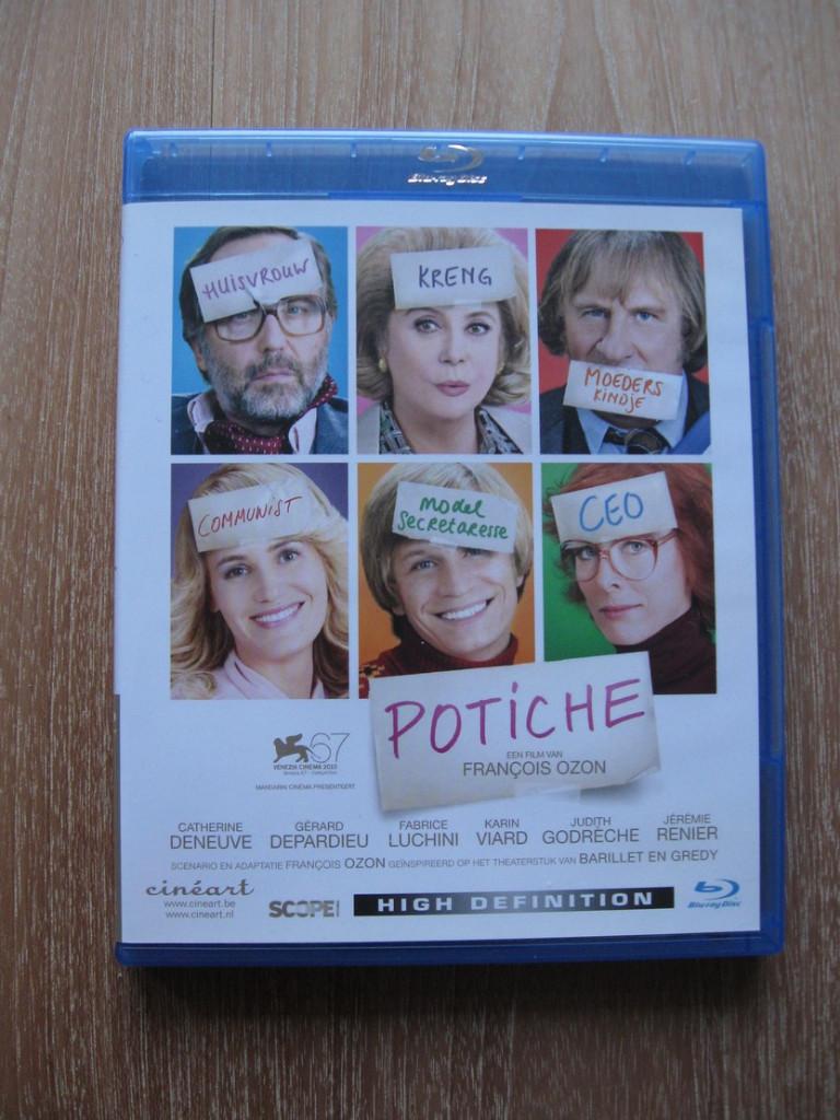 Blu-ray Potiche Catherine Deneuve François Ozon, Ophalen of Verzenden, Zo goed als nieuw, Humor en Cabaret