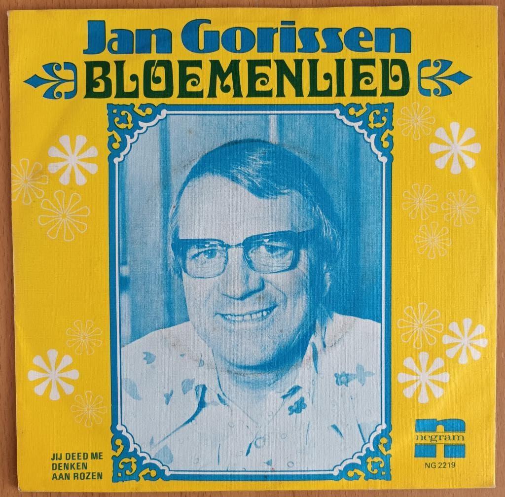 Jan Gorissen - Bloemenlied  (Negram 2219), 7 inch, Ophalen of Verzenden, Levenslied of Smartlap, 1970 - 1979