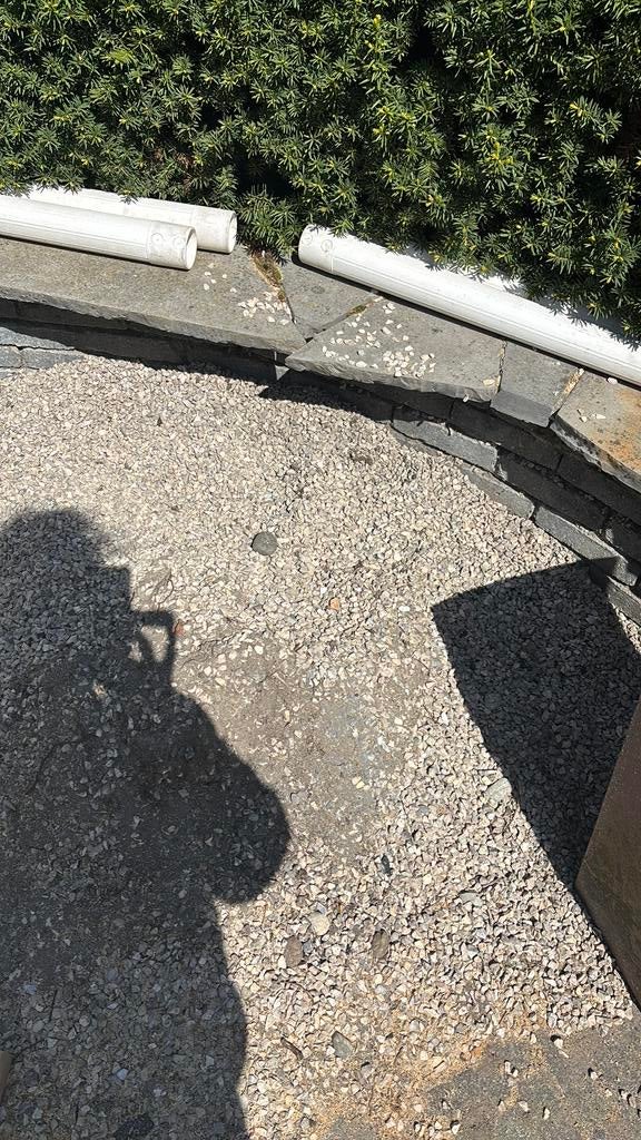 2 kruiwagens grijs grint, Ophalen of Verzenden, Zo goed als nieuw