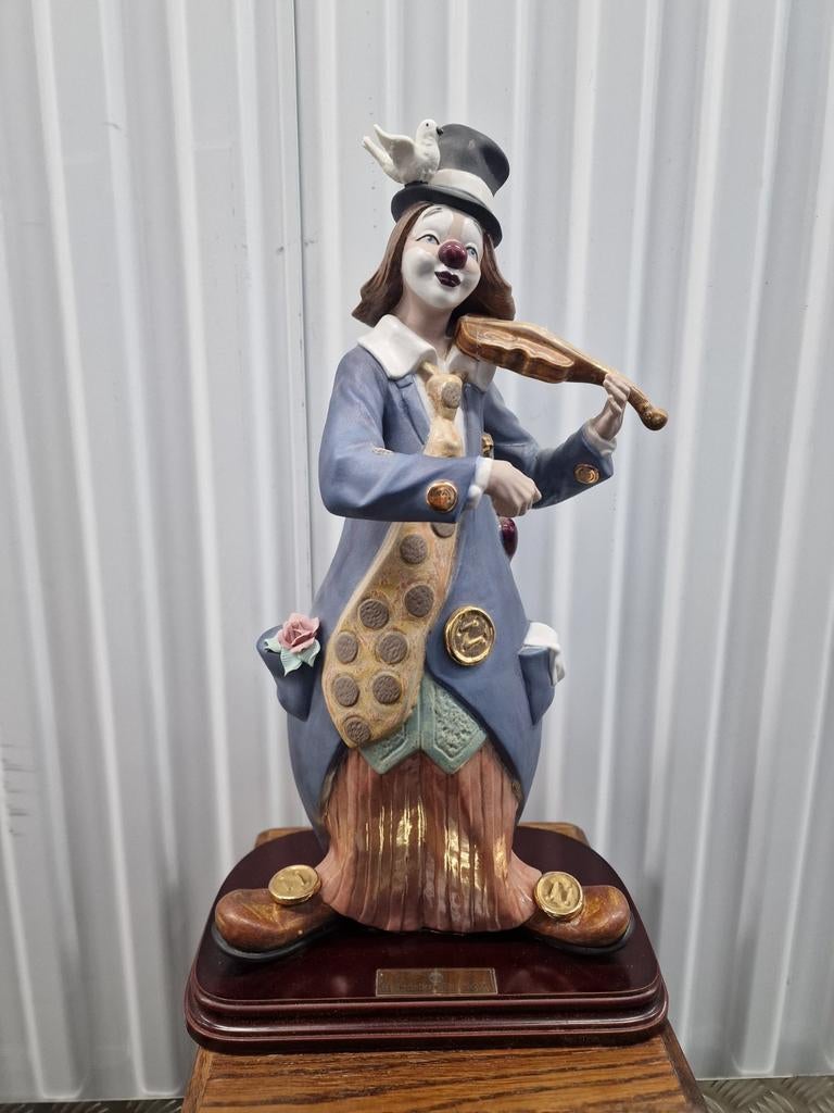 Deco keramiek clown figure, Verzamelen, Beelden en Beeldjes, Ophalen of Verzenden, Gebruikt, Overige typen