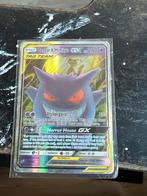 Pokémon Kaart Gengar & Mimikyu GX TAG TEAM, Hobby en Vrije tijd, Verzamelkaartspellen | Pokémon, Ophalen of Verzenden, Gebruikt