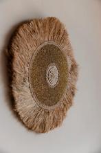 Manden - Spiegels - wanddecoratie - Ibiza en Bali stijl, Ophalen of Verzenden, Nieuw, Rechthoekig, Riet