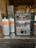 Qlima petroleumkachel + 2 tankjes, Gebruikt, Overige brandstoffen, Petroleumkachel, Ophalen of Verzenden