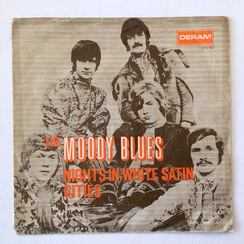 The Moody Blues - Nights in white satin, Cd's en Dvd's, Vinyl Singles, Ophalen of Verzenden, Zo goed als nieuw, Pop