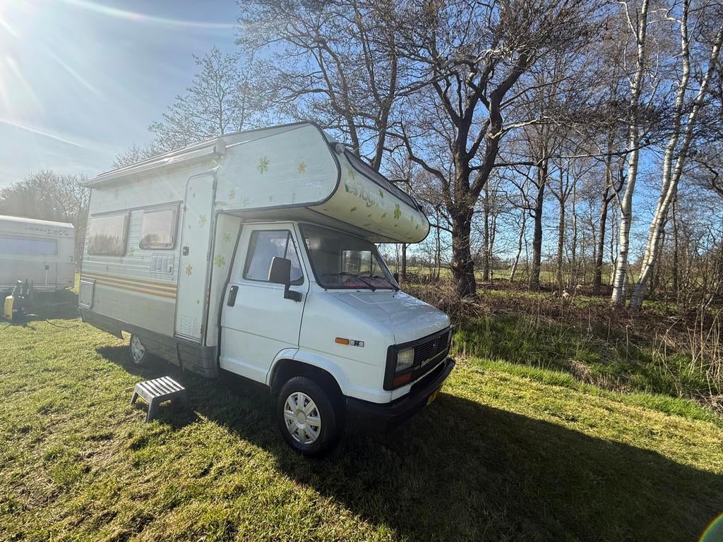 FIAT 280 EH 251 B camper, Caravans en Kamperen, Campers, Handgeschakeld, Particulier, LPG, Half-integraal