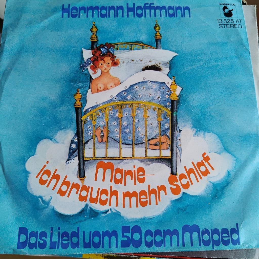 Hermann Hoffmann - Marie, ich brauch mehr Schlaf (Single), Cd's en Dvd's, Ophalen of Verzenden, 1970 - 1979, Gebruikt, 7 inch