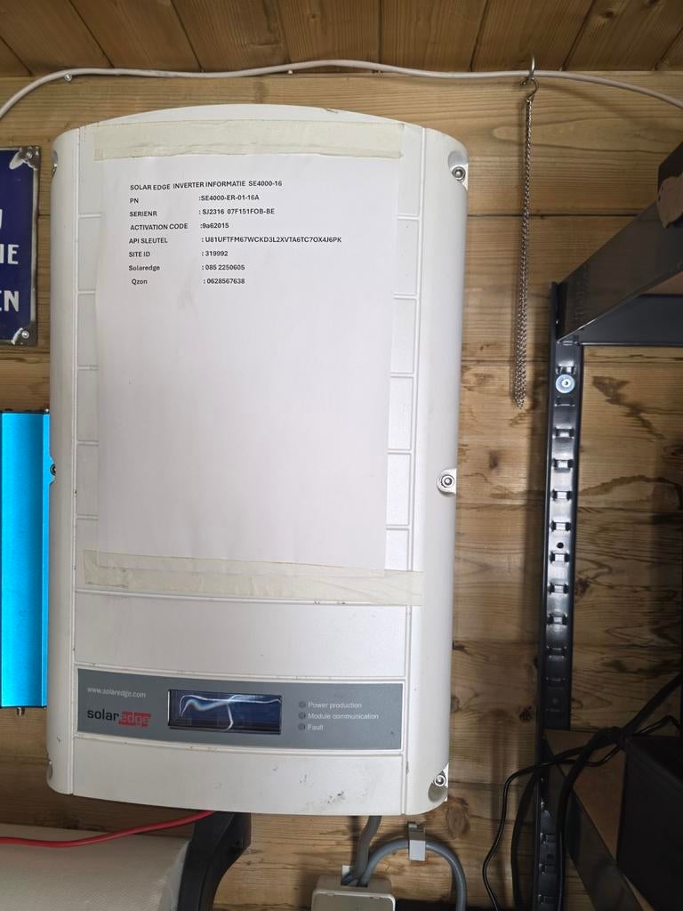 SolarEdge omvormer, Ophalen, Overige typen