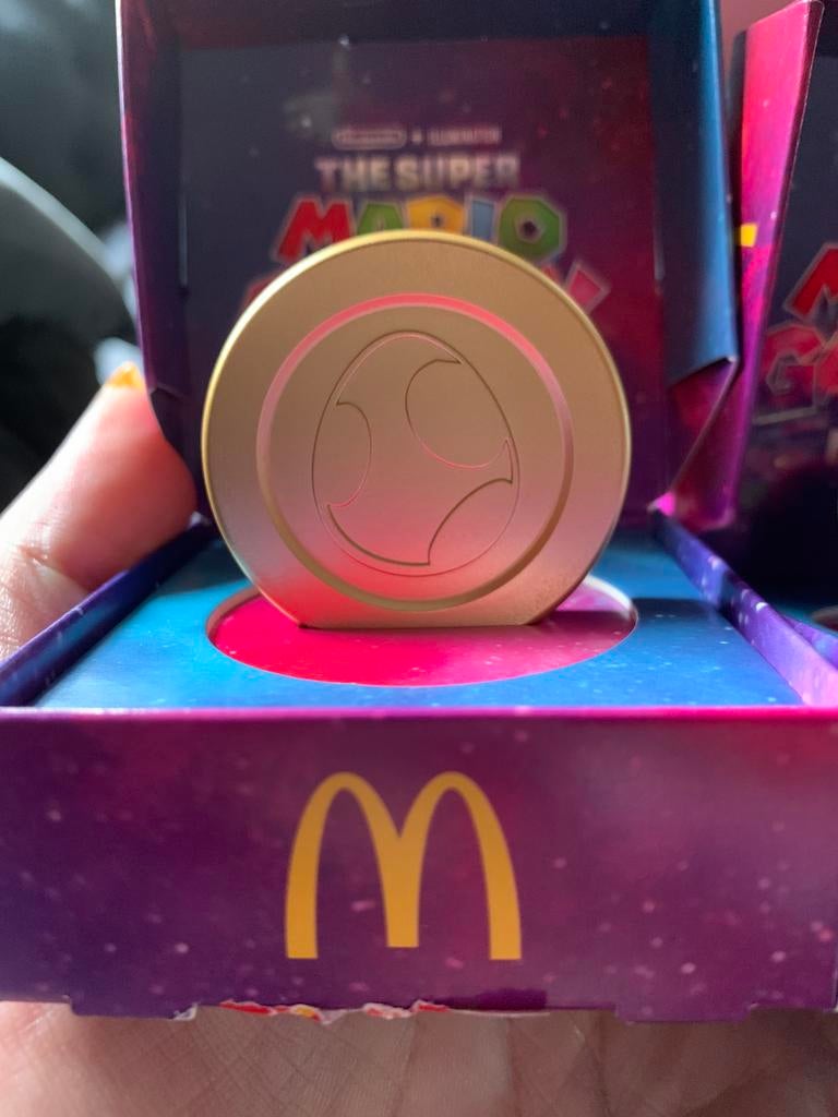 mario galaxy munten, Verzenden, Zo goed als nieuw