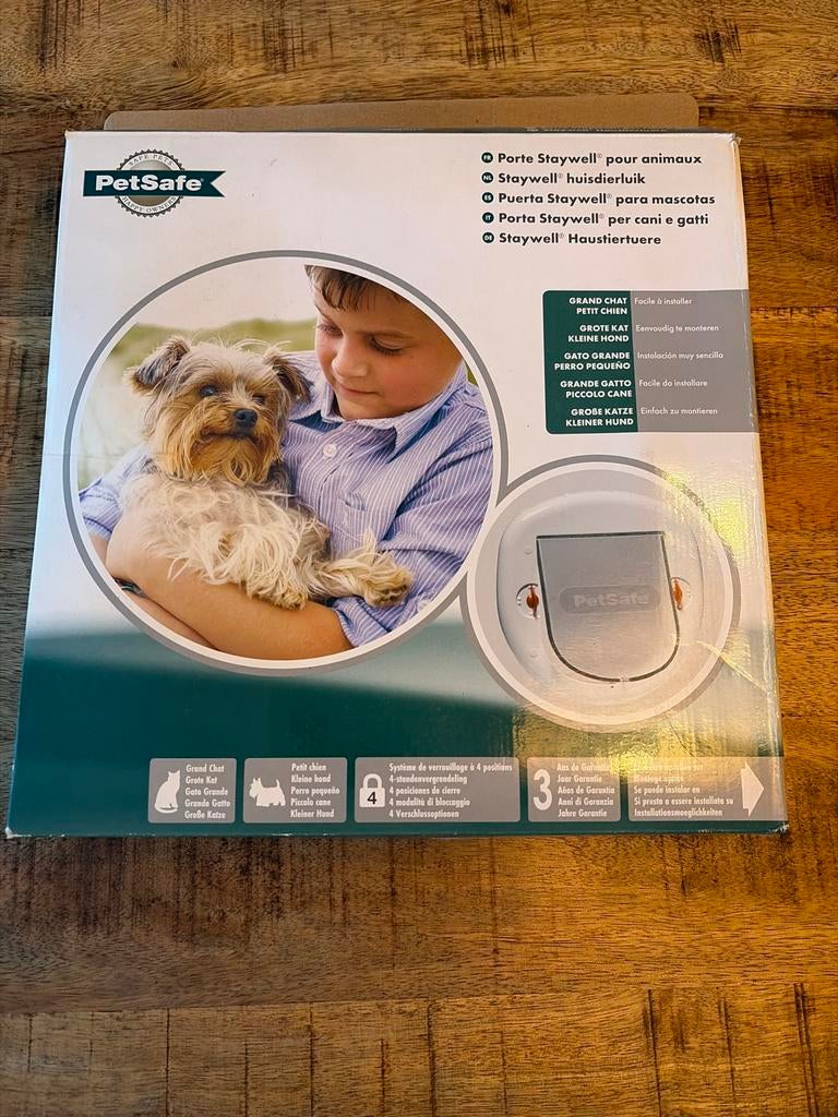 Petsafe honden en kattenluik, Dieren en Toebehoren, Ophalen, Nieuw