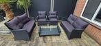Rotan loungeset/tuinset, Ophalen, Gebruikt, Rotan, Bank