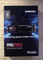 Samsung 990 Pro SSD 4TB NVME-.M2, Computers en Software, Harde schijven, Intern, Verzenden, SSD, Desktop