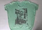 Mintgroene, wijde trui met korte mouwen, mt. M/L, Maat 38/40 (M), Ophalen of Verzenden, Zo goed als nieuw, Ambika