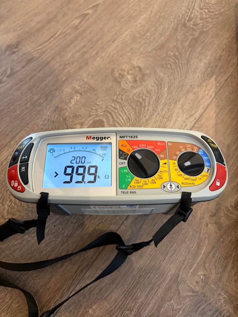 Megger MFT1835 Multifunction Tester, Doe-het-zelf en Verbouw, Meetapparatuur, Ophalen, Gebruikt, Overige meters