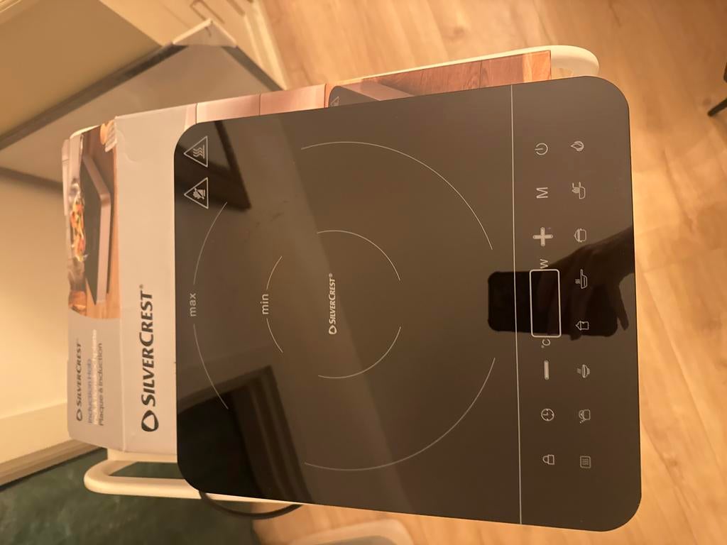 Nieuwe SilverCrest Inductie Kookplaat, Witgoed en Apparatuur, Kookplaten, Nieuw, Vrijstaand, Inductie, 3 kookzones of minder, Ophalen of Verzenden