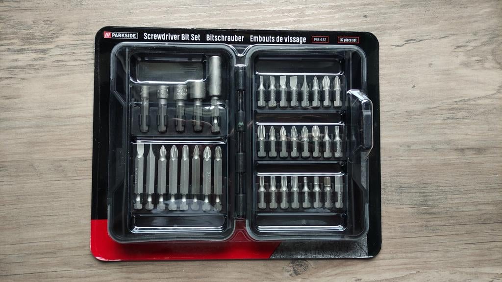 Parkside screwdriver bit set - nieuw in verpakking, Ophalen of Verzenden, Nieuw