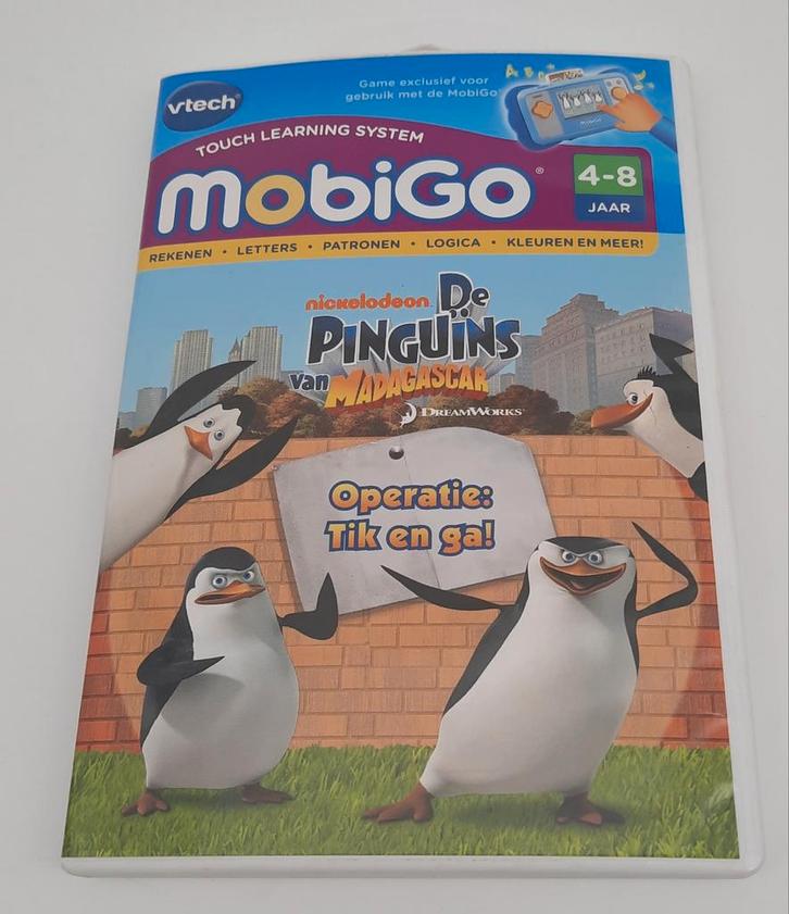 VTech Mobigo De Pinguins van Madagascar, Kinderen en Baby's, Speelgoed | Vtech, Zo goed als nieuw, Ophalen of Verzenden