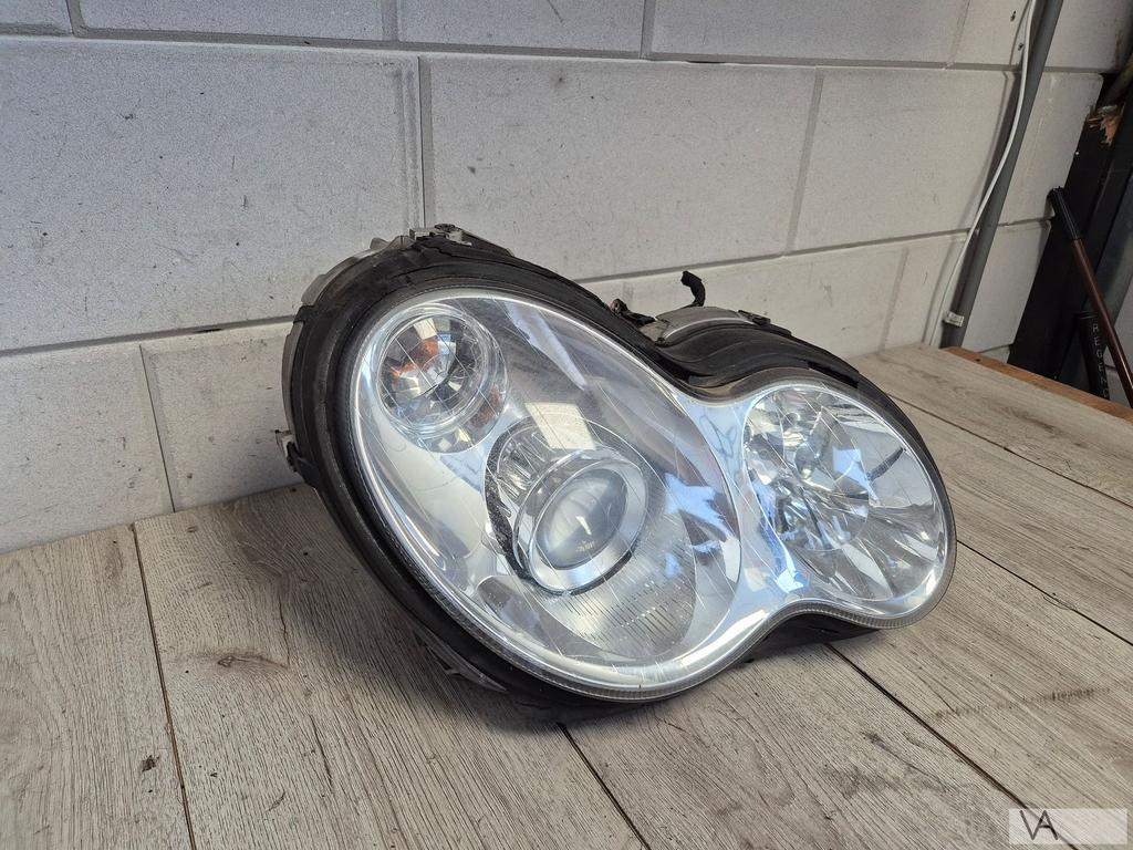 Koplamp XENON rechts Mercedes C klasse W203 facelift 04 - 07, Auto-onderdelen, Verlichting, Gebruikt, -, Ophalen of Verzenden