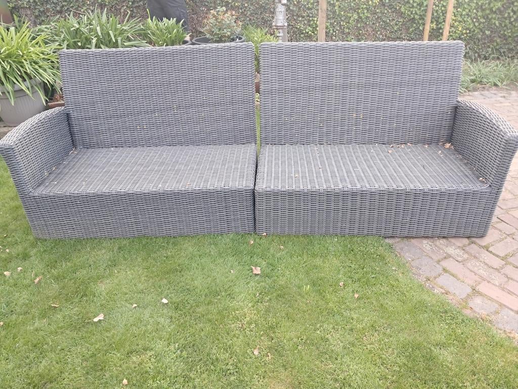 Mooie tuinbank hartman, Ophalen, Zo goed als nieuw, Kunststof