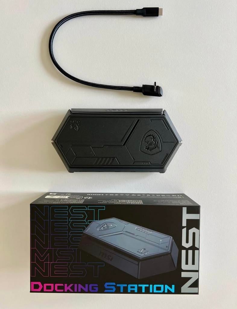 MSI Claw Nest Docking Station, Spelcomputers en Games, Games | Pc, Zo goed als nieuw, Ophalen of Verzenden