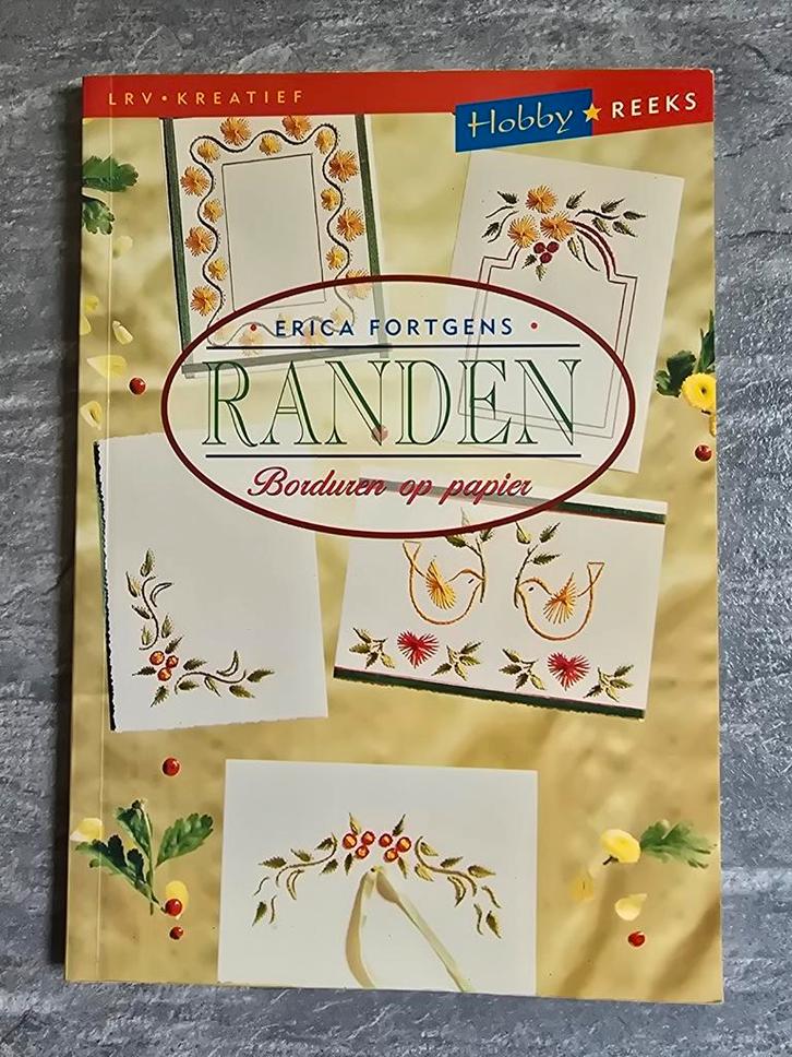 3 boeken Erica Fortgens, Hobby en Vrije tijd, Borduren en Borduurmachines, Nieuw, Patroon, Ophalen of Verzenden
