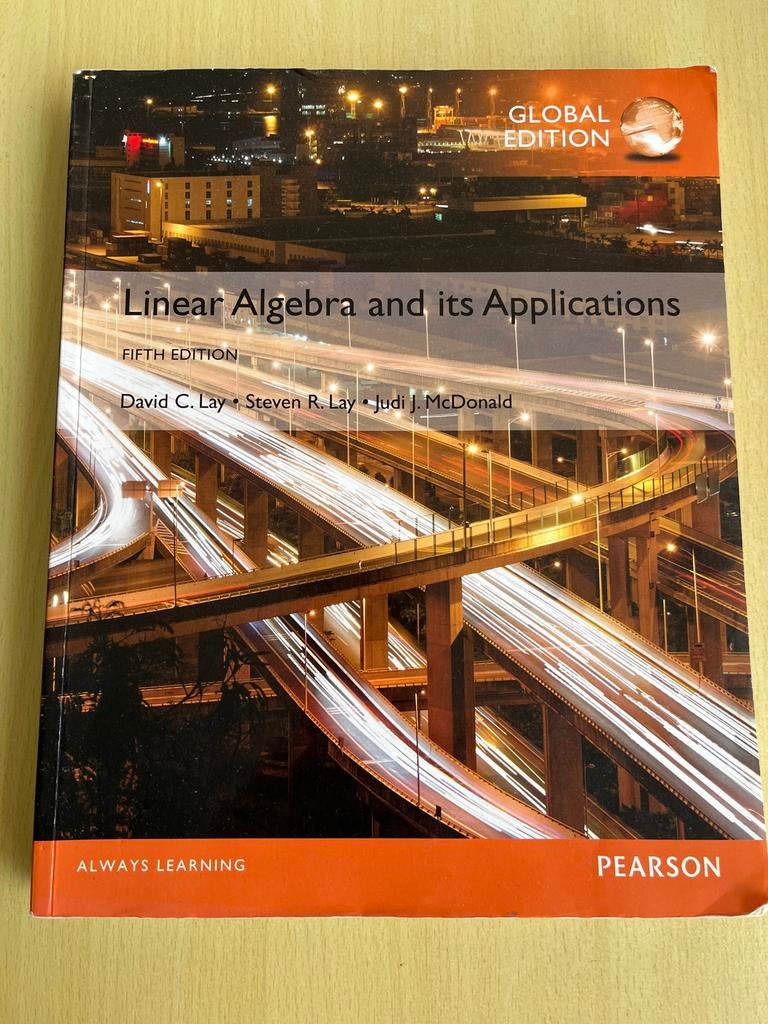 Linear Algebra and its Applications - Global Edition, Boeken, Studieboeken en Cursussen, Ophalen of Verzenden, Beta, Zo goed als nieuw