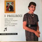 1960    Maria Callas        I Pagliacci     , Verzenden, Klassiek, 7 inch, Zo goed als nieuw