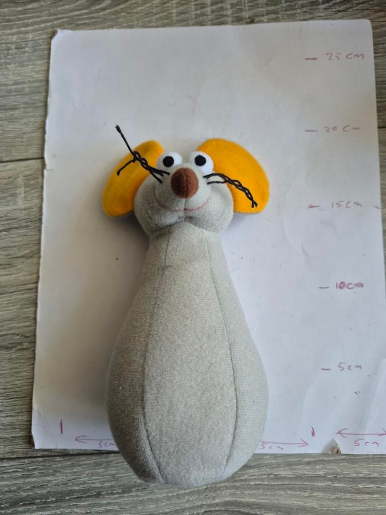 Leuke handgemaakte iniemienie sesamstraat, Kinderen en Baby's, Speelgoed | Knuffels en Pluche, Ophalen of Verzenden, Nieuw, Overige typen