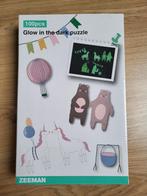 Glow in the dark puzzel 100 stukjes, Ophalen of Verzenden, Meer dan 50 stukjes, Zo goed als nieuw, 6 jaar of ouder
