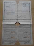 Obligatie 1000 gulden Gemeente Sneek. 1885, Ophalen of Verzenden, Voor 1920, Aandeel