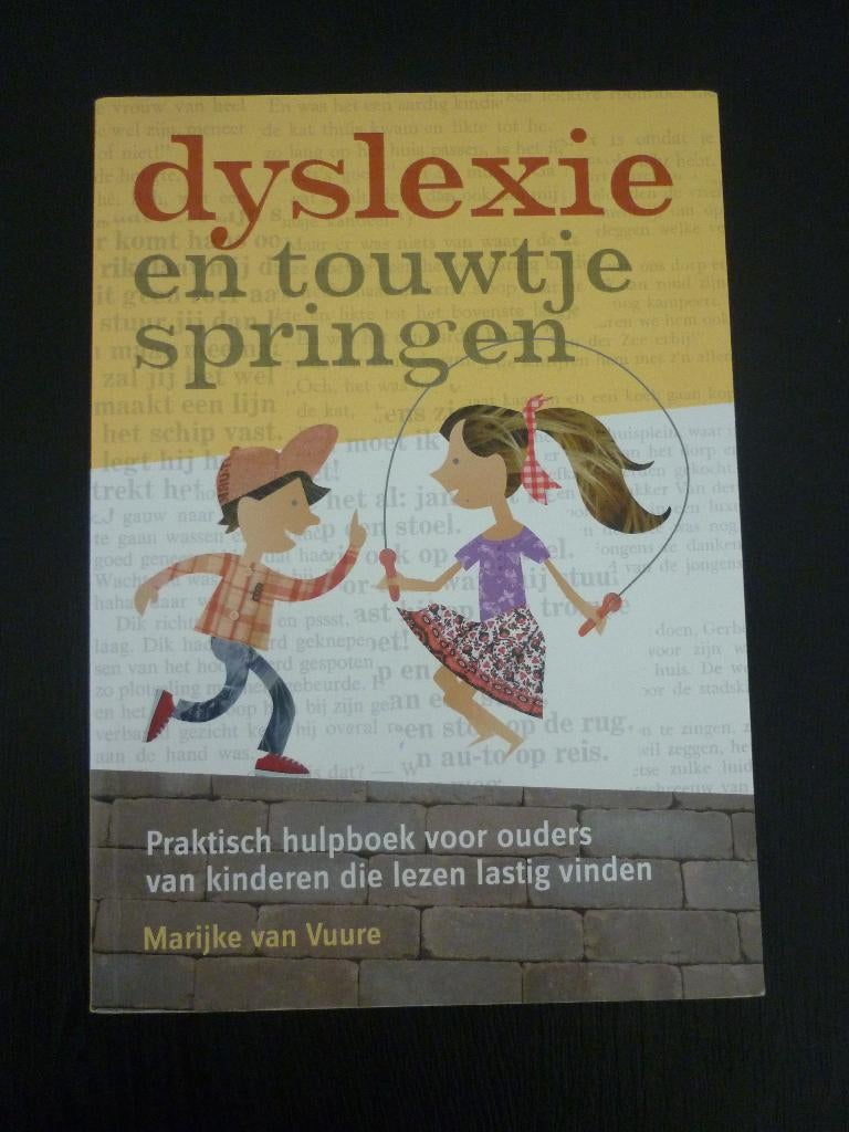 Dyslexie en touwtje springen - Marijke van Vuure, Ophalen of Verzenden, Zo goed als nieuw, Marijke van Vuure