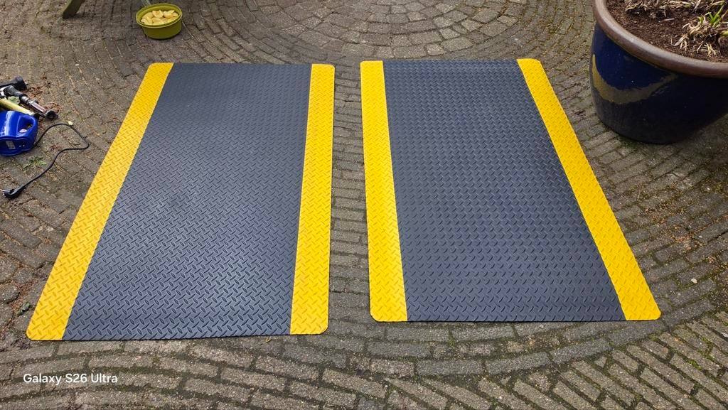 Werkplaatsmatten, Ophalen, 1000 watt of meer