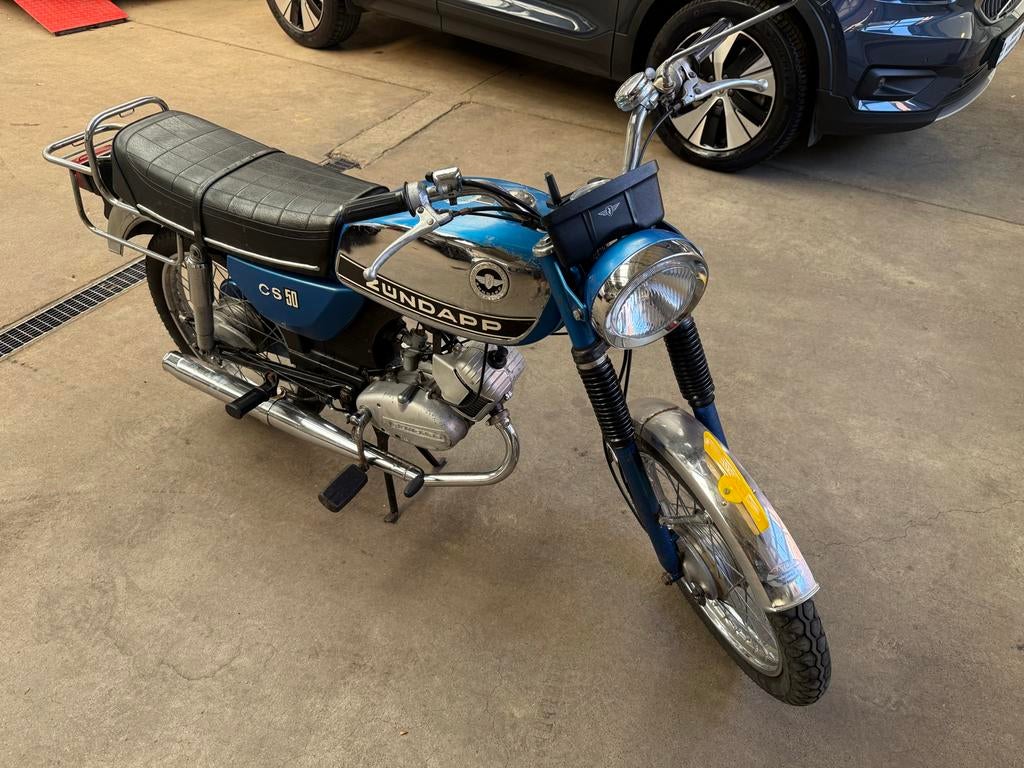 Zundapp CS50 Bromfiets - Klassieke Schoonheid, Fietsen en Brommers, Brommers | Zundapp, Ophalen, Gebruikt, Maximaal 45 km/u, CS50