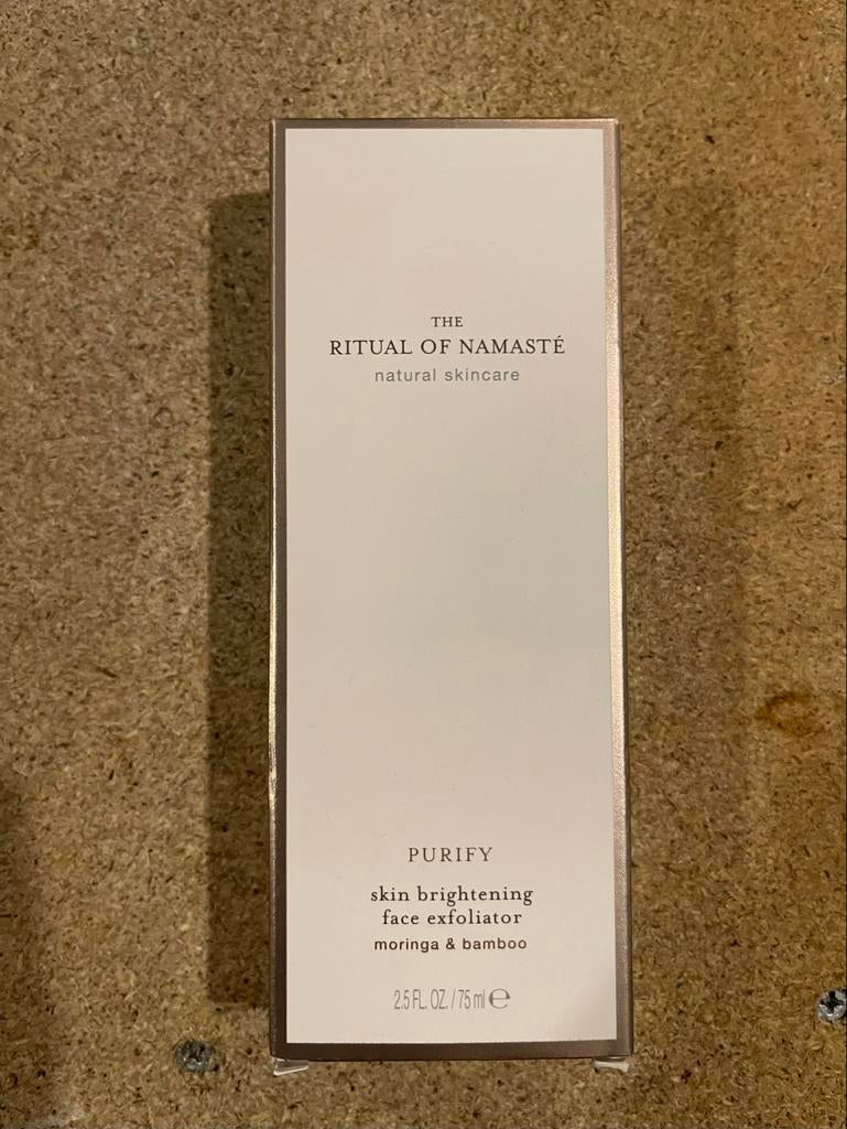 Ritual of Namasté Purify Skin Brightening Face Exfoliator, Sieraden, Tassen en Uiterlijk, Uiterlijk | Gezichtsverzorging, Ophalen of Verzenden