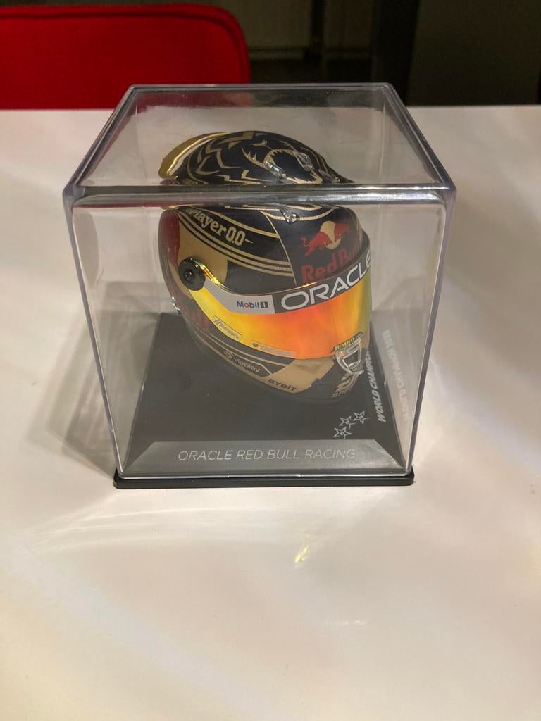 Max Verstappen helm 1/4 world champion 2023, Ophalen of Verzenden, Nieuw, Formule 1