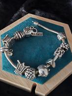 Zilveren biba bedelarmband nr 402, Zilver zolder, Ophalen of Verzenden, Zo goed als nieuw, Met bedels of kralen