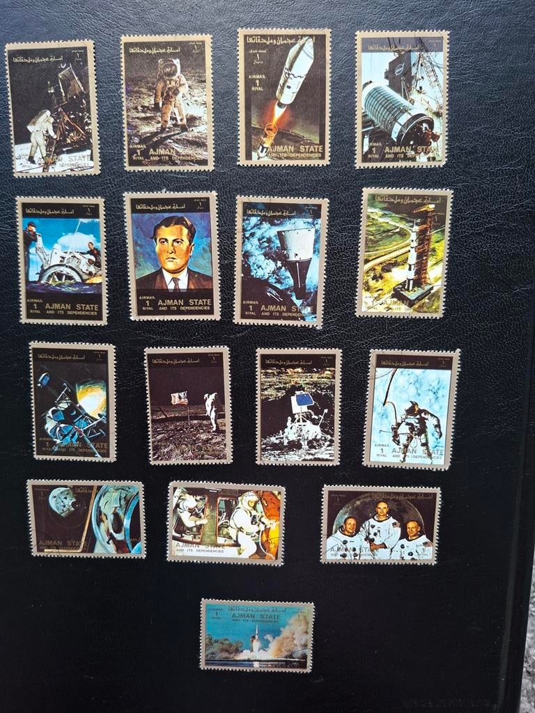 Serie ruimtevaart. Ayman State, Postzegels en Munten, Ophalen of Verzenden, Overige thema's