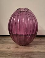 vintage Ikea Varliks Gunnel Sahlin vaas, Overige kleuren, Ophalen of Verzenden, Minder dan 50 cm, Glas